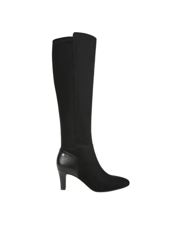 NWT Lifestride Womens Gracie High Heeled Tall Boots G6347M1 Black 8W - Image 4
