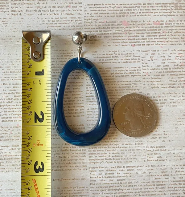 handmade unique dangle earrings - Image 7