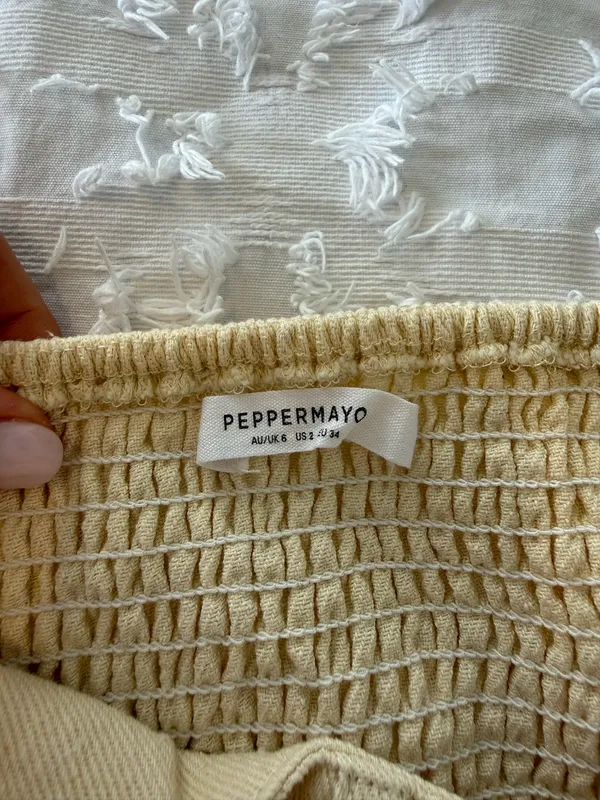 Peppermayo Georgina Denim Mini Dress - Image 4