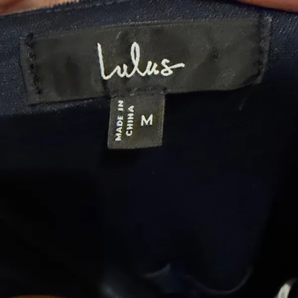 Lulus Elegant Era Velvet‎ One-Shoulder Maxi Dress in Dark Slate Blue Size Medium - Image 8