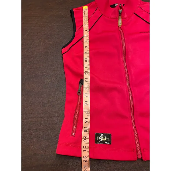 Pikeur Celine Equestrian Pink Soft Shell Vest Full Zip Size 10‎ Riding Jumper - Image 6