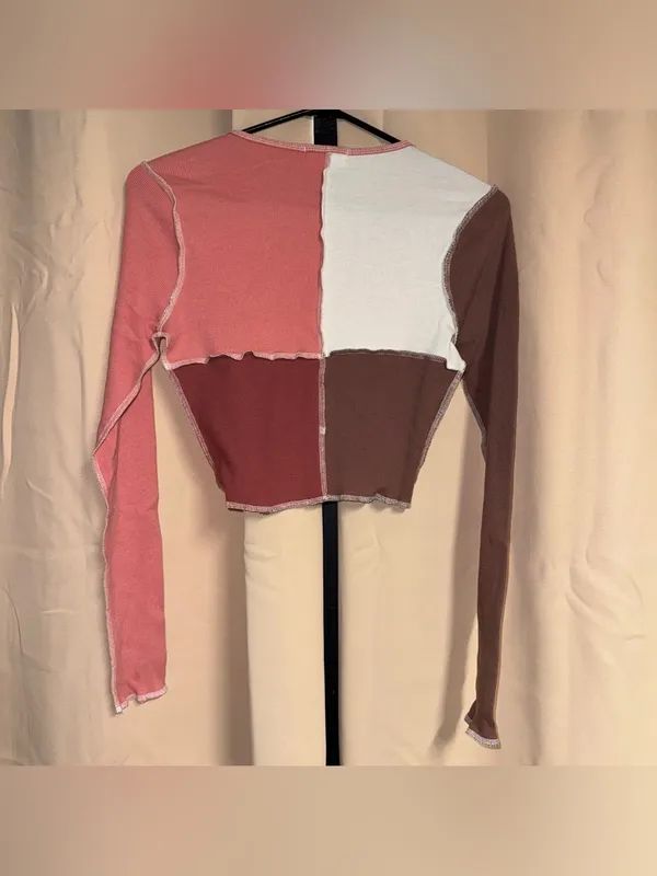 full tilt long sleeve crop top - Image 2