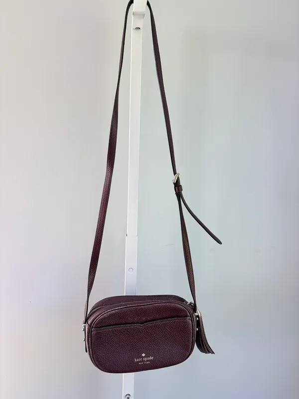 kate spade Leather Crossbody Bag Red Size OS - Image 7