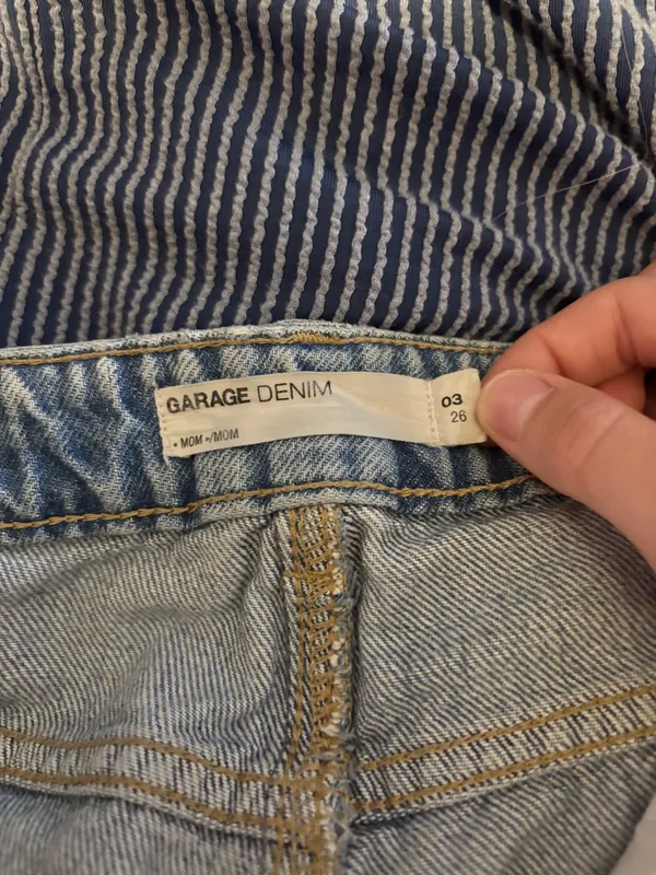Garage Denim Jeans Mom Women’s Distressed - Image 4