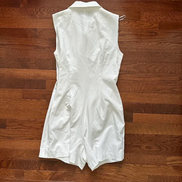 Nordstrom Halogen Sleeveless Blazer Romper - Image 6