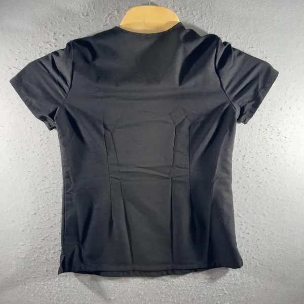 3111 | FIGS Technical Collection Casma VNeck Scrub Top Black Women XS Healthcare - Image 2