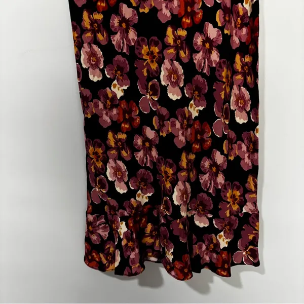 Reformation Kiley Dress Midi Long Sleeve Size 4 - Image 3