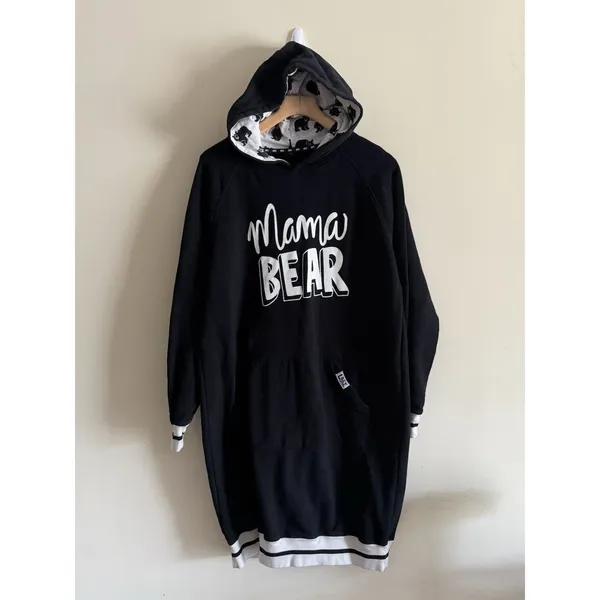 Lazy One Mama Bear Oversized Snuggie S/M With Hoodie/ Stay Warm‎ This Winter - Image 2