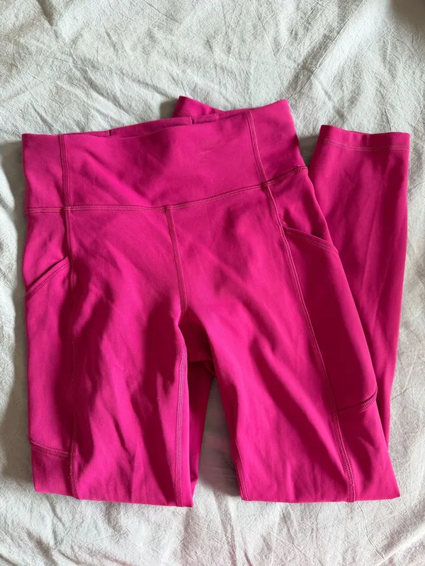 Pink Lululemon Leggings - Image 2