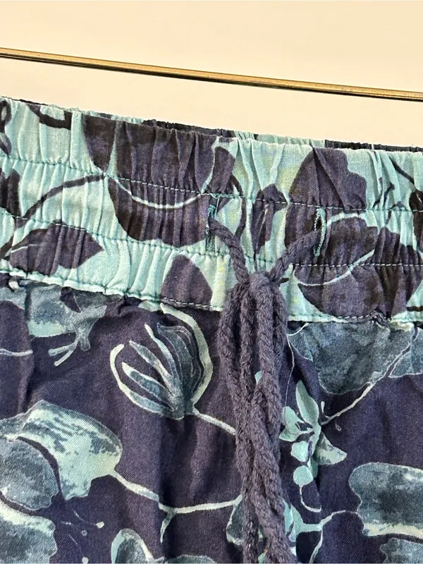 Anthropologie Jamie Sleep Pants Blue Size S - Image 4