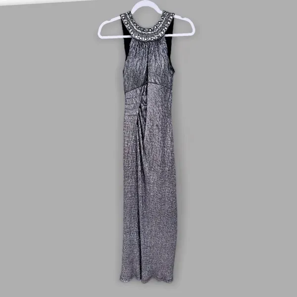 Xscape Formal Beaded Cleopatra Formal Special Occasion Maxi Dress - Image 3