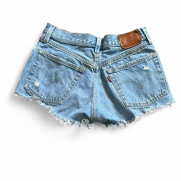 Levi’s 501 Cutoff Denim Shorts - Image 2