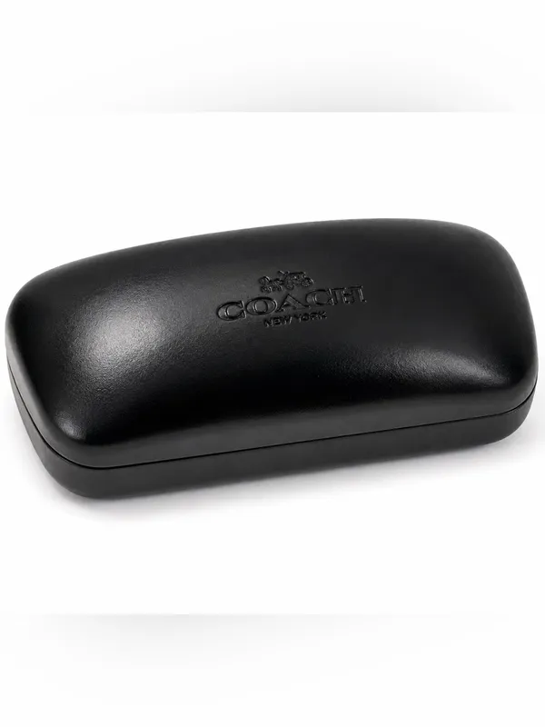 Coach New York Black Hard Shell Clamshell Eyeglass Sunglass Case - Image 2