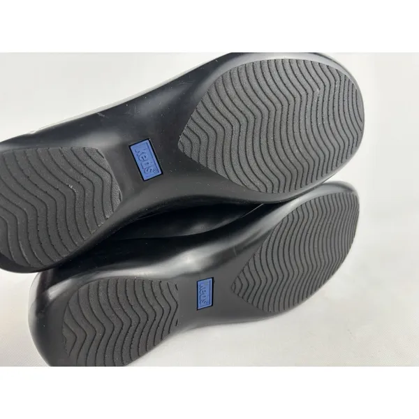 Keds Black Loafers Comfort Dress Shoes Slip On Soft Fabric Stretch‎ Womens 7.5 - Image 8