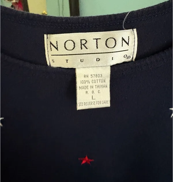American top Blue Size L - Image 3