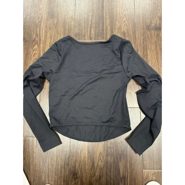 Abercrombie &‎ Fitch Soft A&F Collection Corset Top - Black - Size M - Image 3