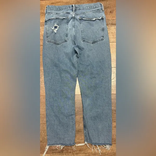 Agolde Nico High-Rise Slim Organic Cotton/Lyocell Blend Jeans Size 29 - Image 6