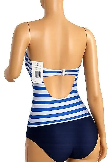 Striped Blue & White One - Image 2