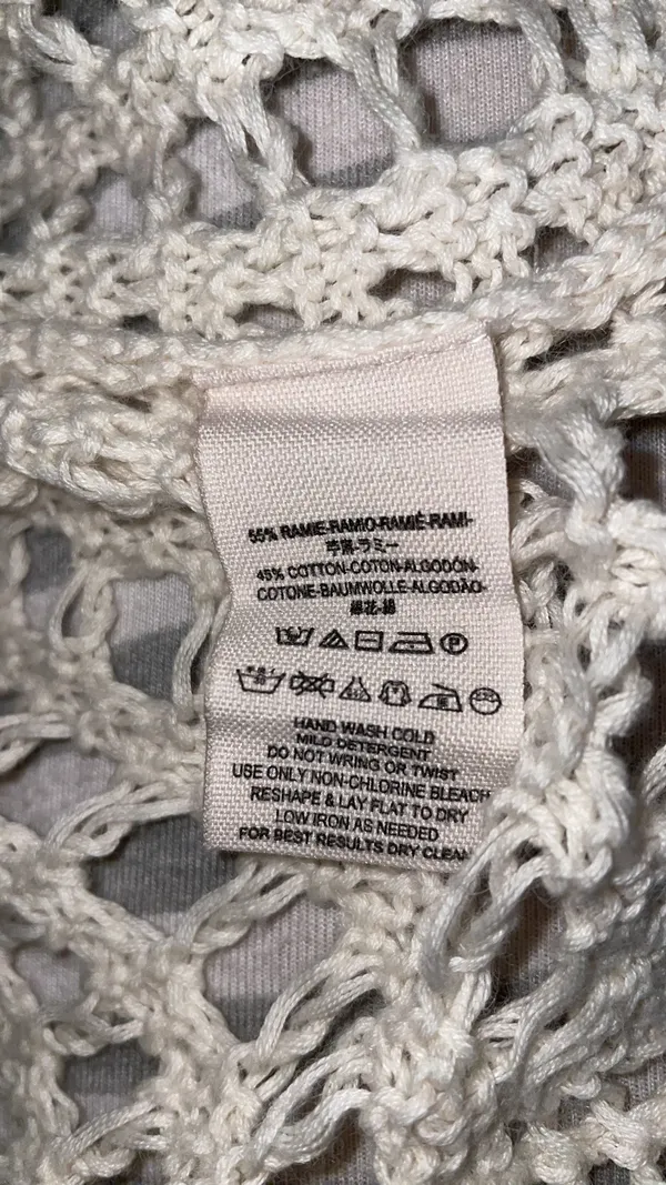 Free People Annabelle Crochet Knit Sweater - Image 9