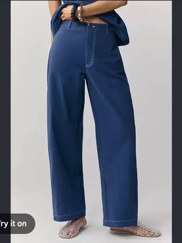 Anthropologie Maeve Curve Puddle Pants - Image 2