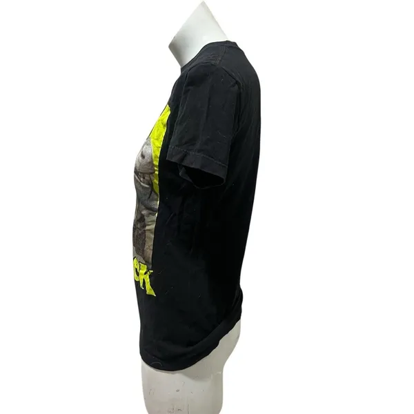 Hot Topic Shrek & Donkey T-Shirt Mens Size S Black Graphic Crew Neck - Image 2