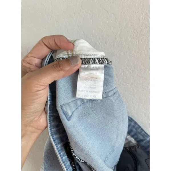 PacSun Active‎ Stretch Skinny Blue Jeans Women’s Size 29 Light Blue Denim - Image 8