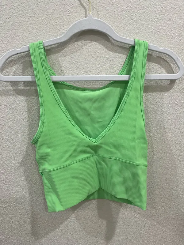 Lululemon Power Pivot Tank Ribbed - Image 4
