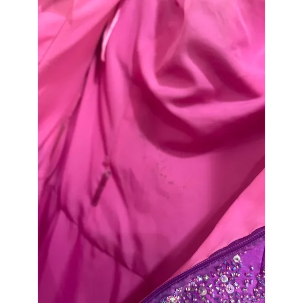Previous Formals Blue‎ Prom Dress A Line Formal Gown Size 4 Princess - Image 10