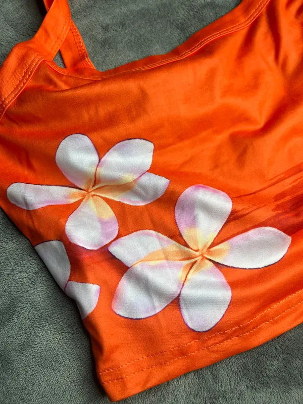 Y2K Tank Orange - Image 2