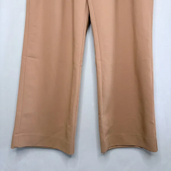 Abercrombie & Fitch Tan Sloane Tailored Wide Leg Pants NWT - Image 7