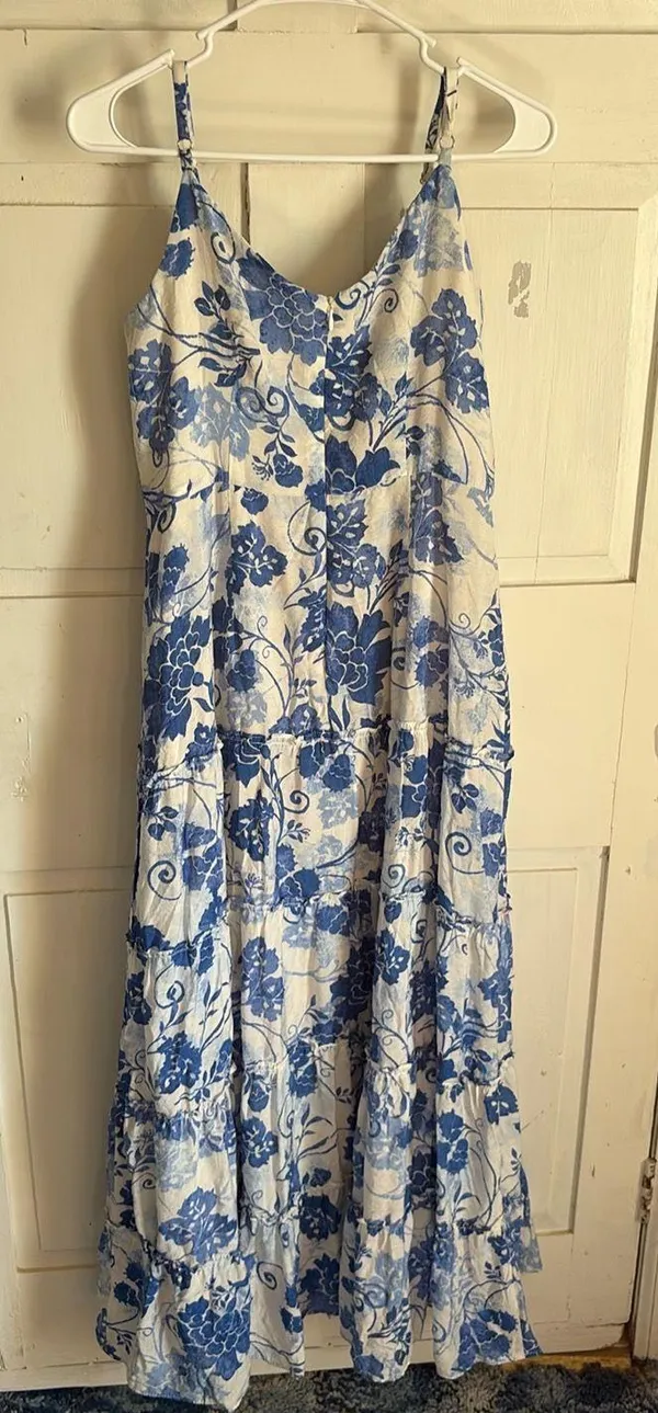 MSK Long floral dress - Image 2