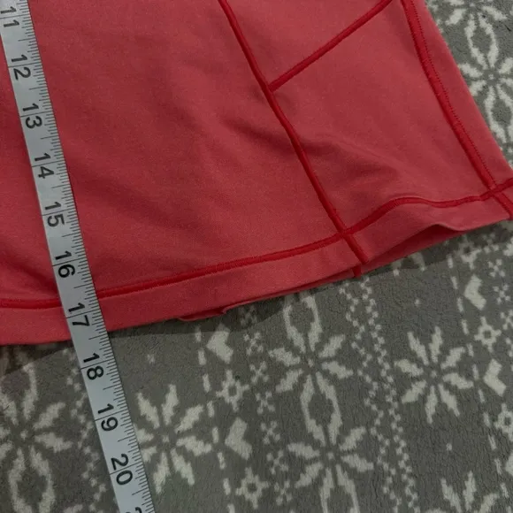 NWT Peter Millar Golf Active Skort‎ UPF 50+ Sun Protection Coral Small Tennis - Image 8