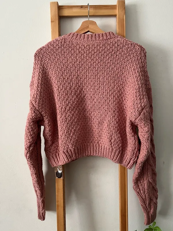 Free People Bonfire Cable Knit cardigan - Image 3