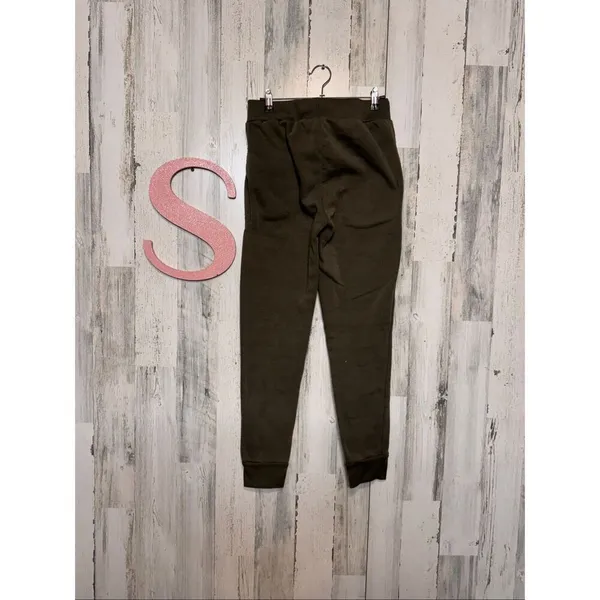 Rene Ricci Olive Green Joggers Sweatpants Women’s Size S Cozy Fleece Lined - Image 6