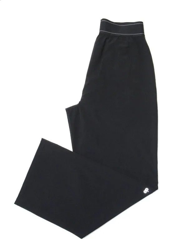 NWT Alo W51432R Suit Up Trouser (Regular) in Black Wide Leg Pants XS - Image 7
