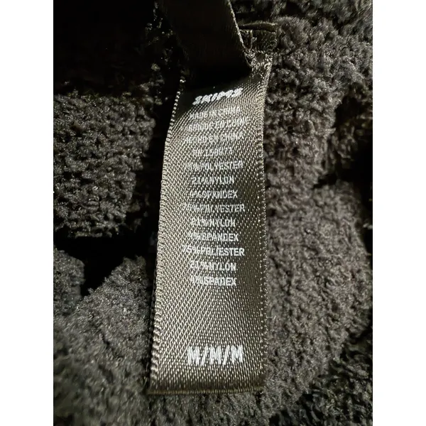 SKIMS Cozy Knit Off the Shoulder Dress‎ Medium Onyx - Image 6