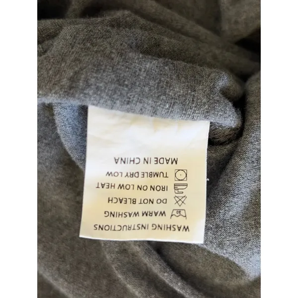 Gray Sleeveless Mini Dress Built In Short Pockets XL Heathered Jersey Athleisure - Image 11