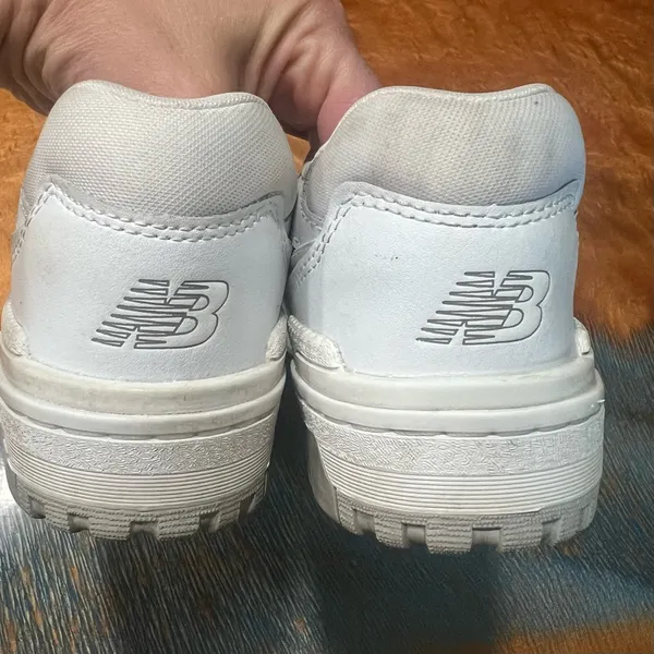 New Balance 550 White Sneakers size 7 men’s 8.5 women’s - Image 14