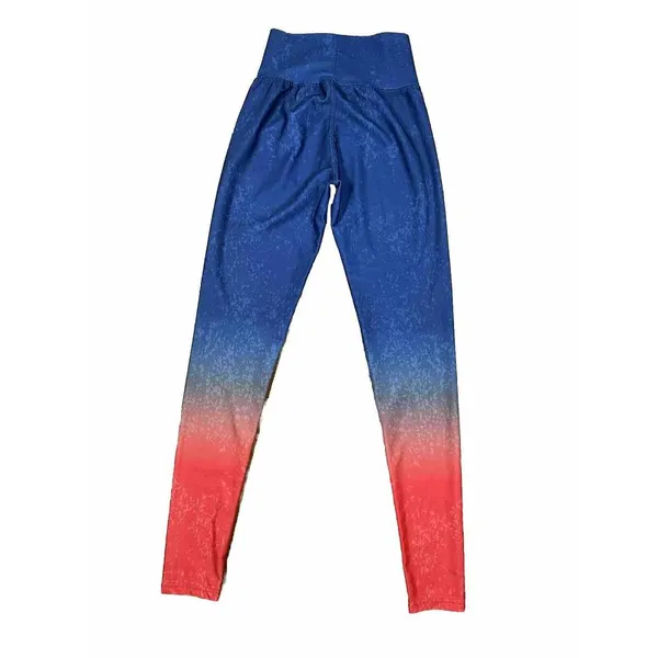New England Patriots Womens‎ Leggings NFL Team Apparel Blue Red Small - Image 4