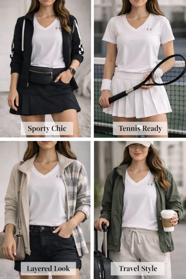 Under Armour hot gear white tee - Image 2