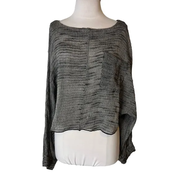 Free‎ people easy weekend too boxy oversized sz L - Image 2
