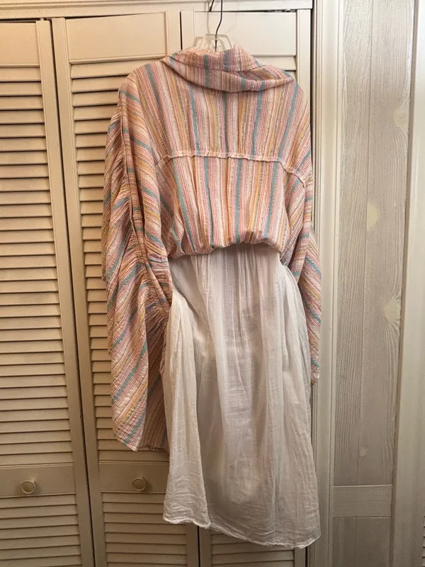 Linda Anderson tiered sundress Multiple Size L - Image 2