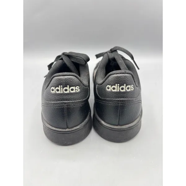 Adidas Womens 7 Sneakers Black Gold Stripes Lace‎ Up Shoes Casual Workout Gym - Image 3