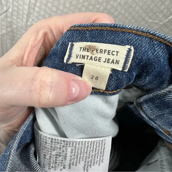 Madewell Dark Wash The Perfect Vintage Jeans‎ - Image 5