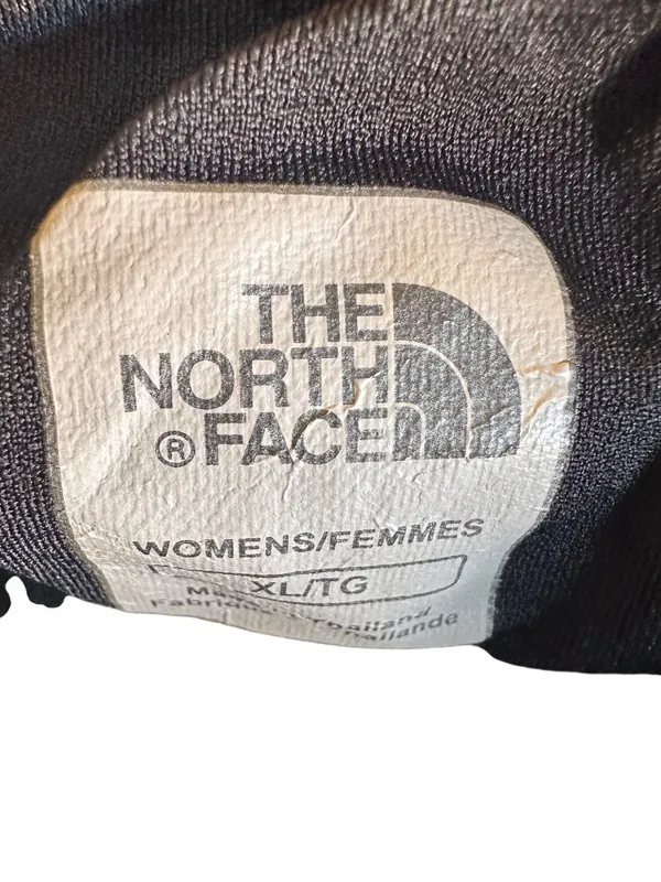 The North Face Size XL Womens Black FlashDry Running Shorts Back Zipper Pocket - Image 3