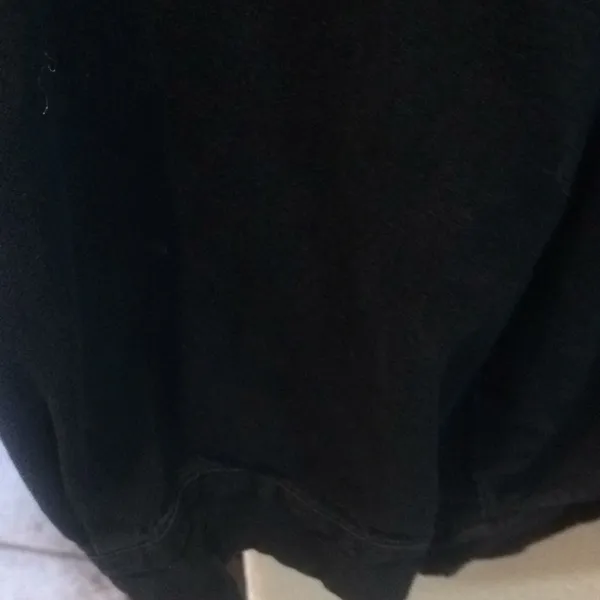 FINAL MARKDOWN Unique ladies button down blouse 26/28 Black - Image 4