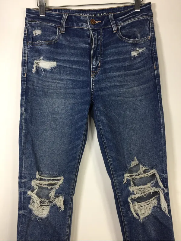 American Eagle High Rise Jegging US 8 Short Next Level Stretch - Image 11