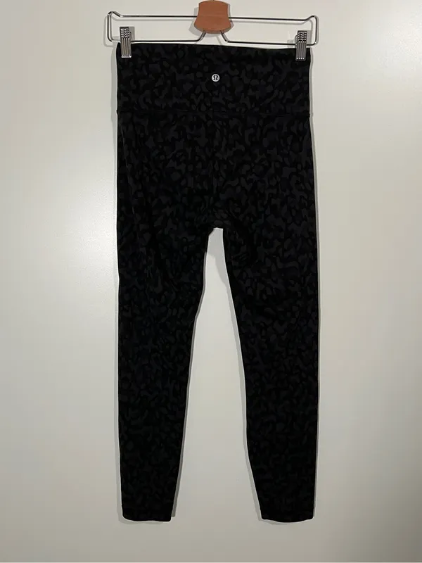 Lululemon Wunder Train High-Rise Leggings Size 8 *Drawstring Cut* Formation Camo - Image 6