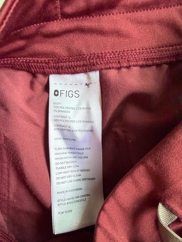 Figs High Waisted Zamora Jogger Scrub Pants - Image 3