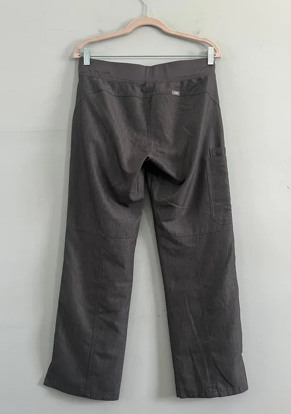 FIGS Kade FIONx Cargo Graphite Gray Straight Leg Scrub Pants - Image 5